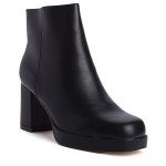 Μαύρα γυναικεία ankle boots