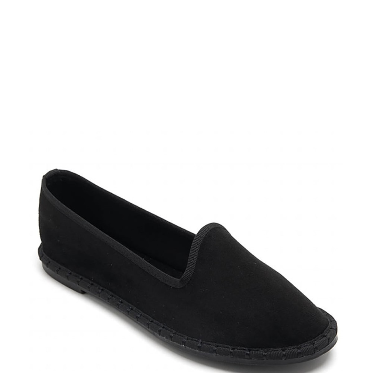 Μαύρα γυναικεία slip on μοκασίνια