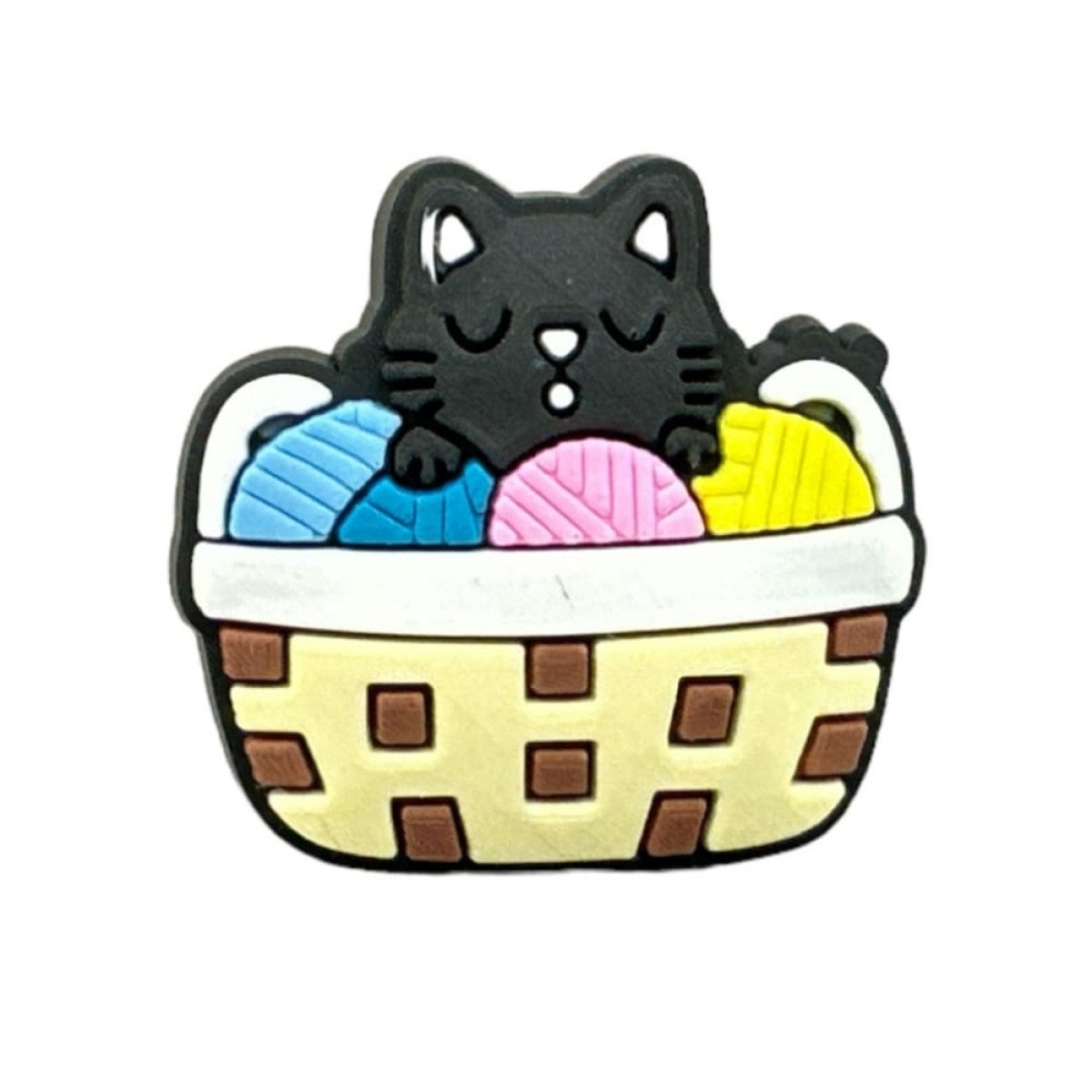 Διακοσμητικό για crocs Cat Basket, μαύρο