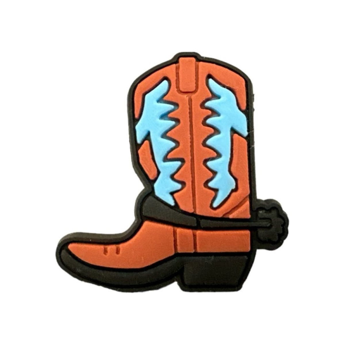 Διακοσμητικό για charms, καφέ cowboy boots