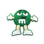 Διακοσμητικό για crocs M&Ms Smiley, πράσινο