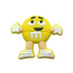 Διακοσμητικό για crocs M&Ms Smiley, κίτρινο