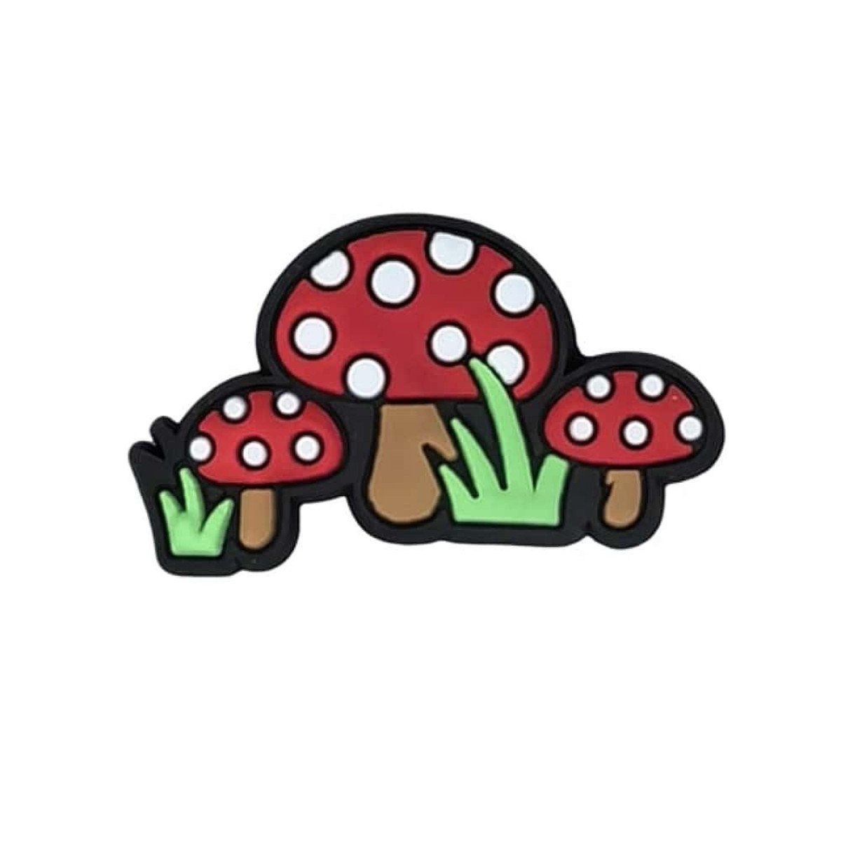 Διακοσμητικό για crocs Red Mushrooms