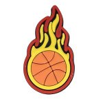 Διακοσμητικό για crocs Basketball Fire