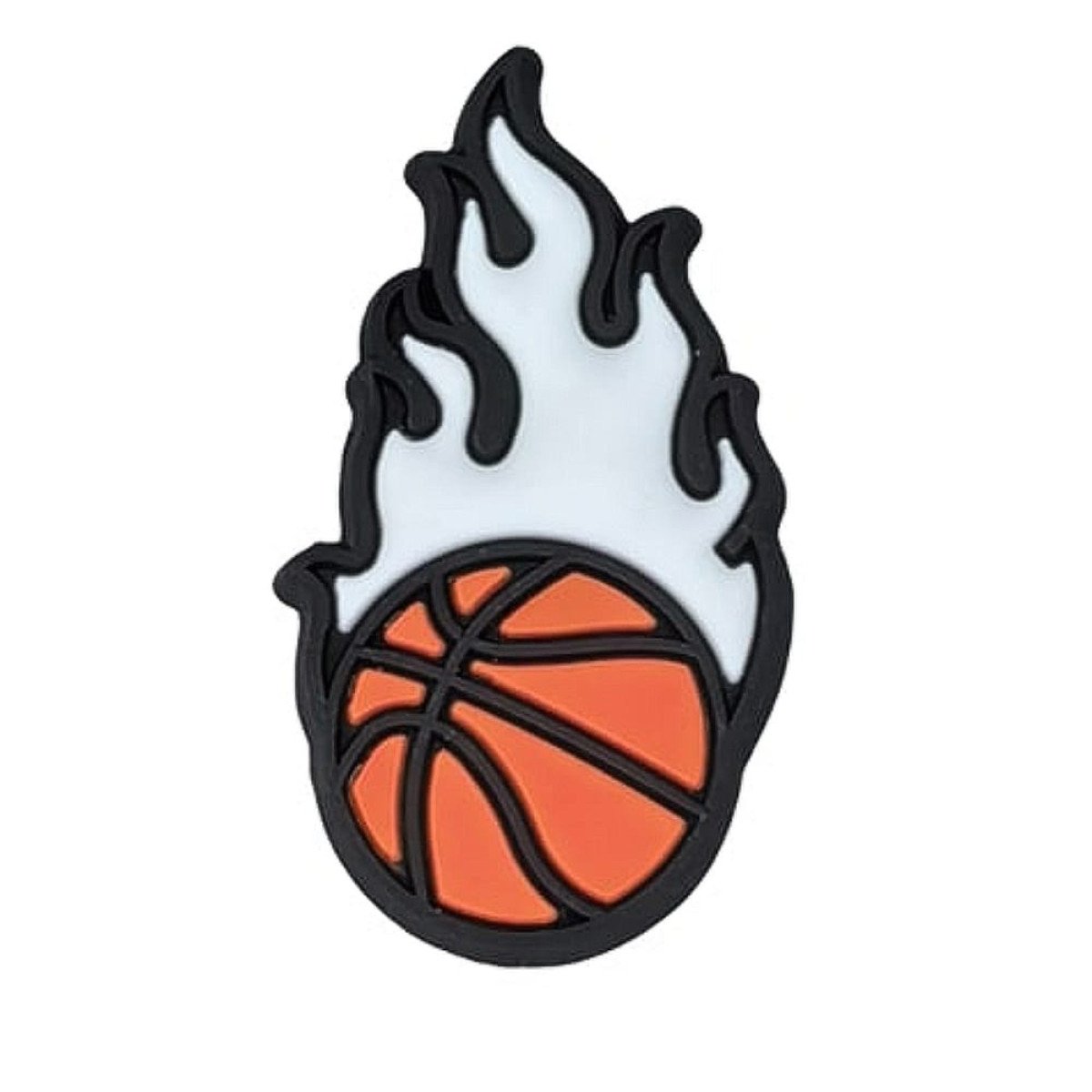 Διακοσμητικό για crocs Flaming Basketball