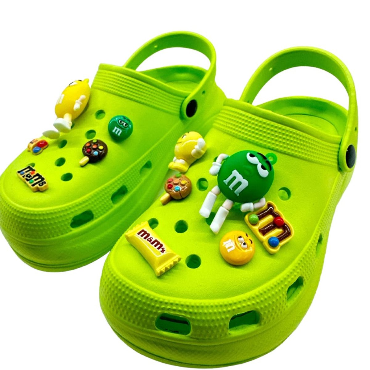 Πακέτο 12 τμχ διακοσμητικών για crocs, M&Ms Characters