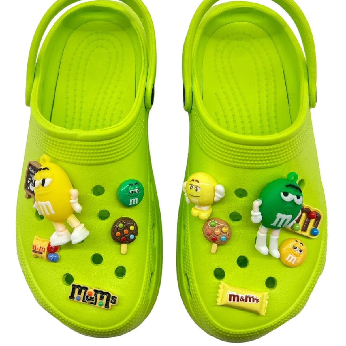 Πακέτο 12 τμχ διακοσμητικών για crocs, M&Ms Characters