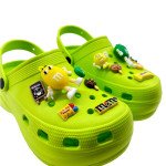 Πακέτο 12 τμχ διακοσμητικών για crocs, M&Ms Characters